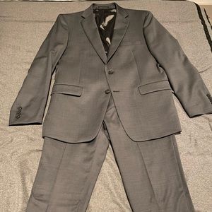 Men’s Calvin Klein 2 piece grey suit